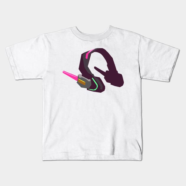 D.va Headset Kids T-Shirt by Genessis